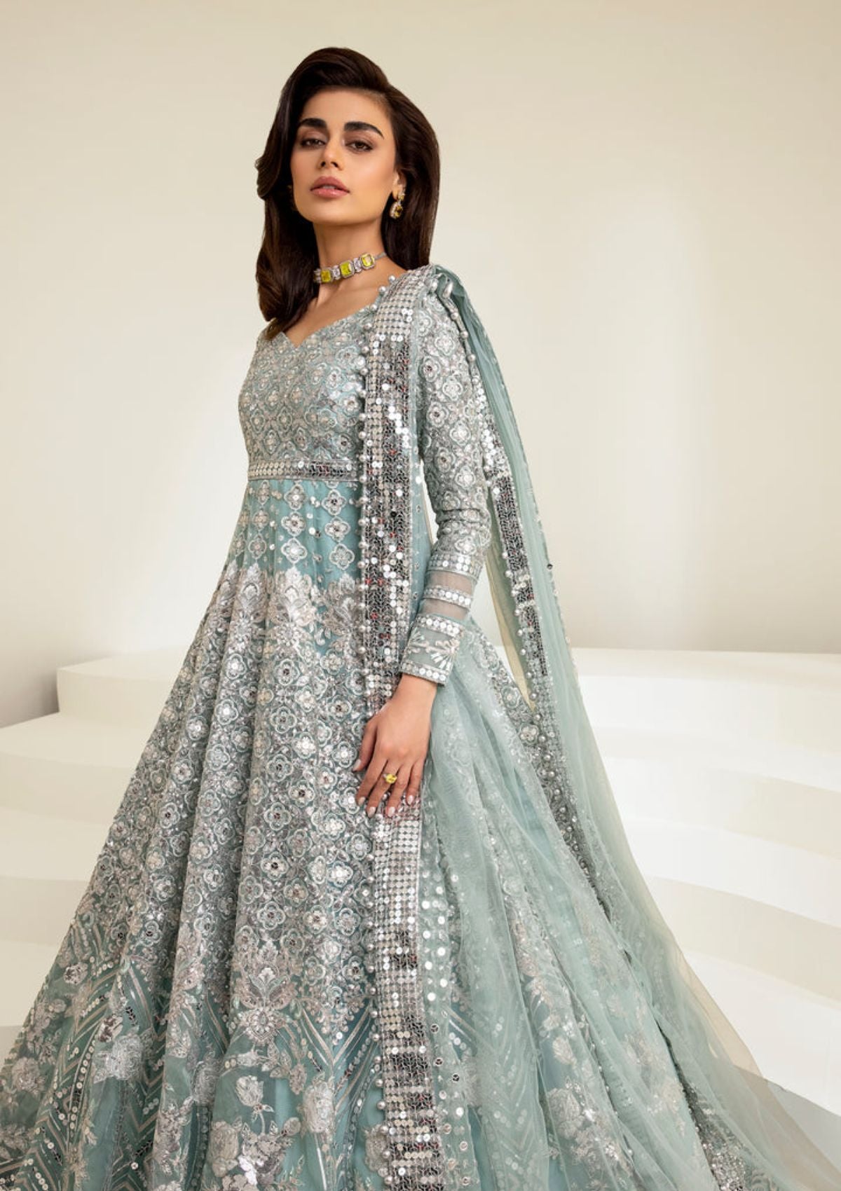 Formal Collection - Maryum N Maria - The Brides - Soft Hint (MS23-531) - Official Maryum N Maria - Agha Fabrics UK