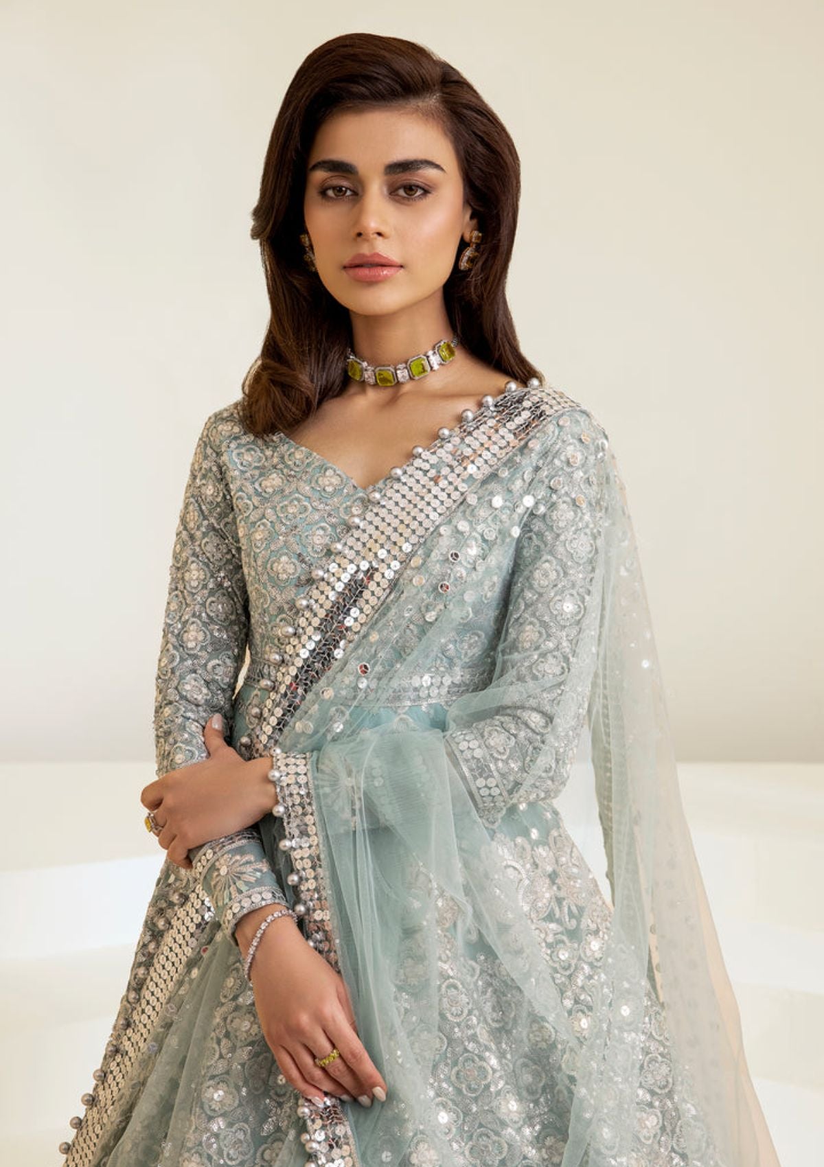 Formal Collection - Maryum N Maria - The Brides - Soft Hint (MS23-531) - Official Maryum N Maria - Agha Fabrics UK