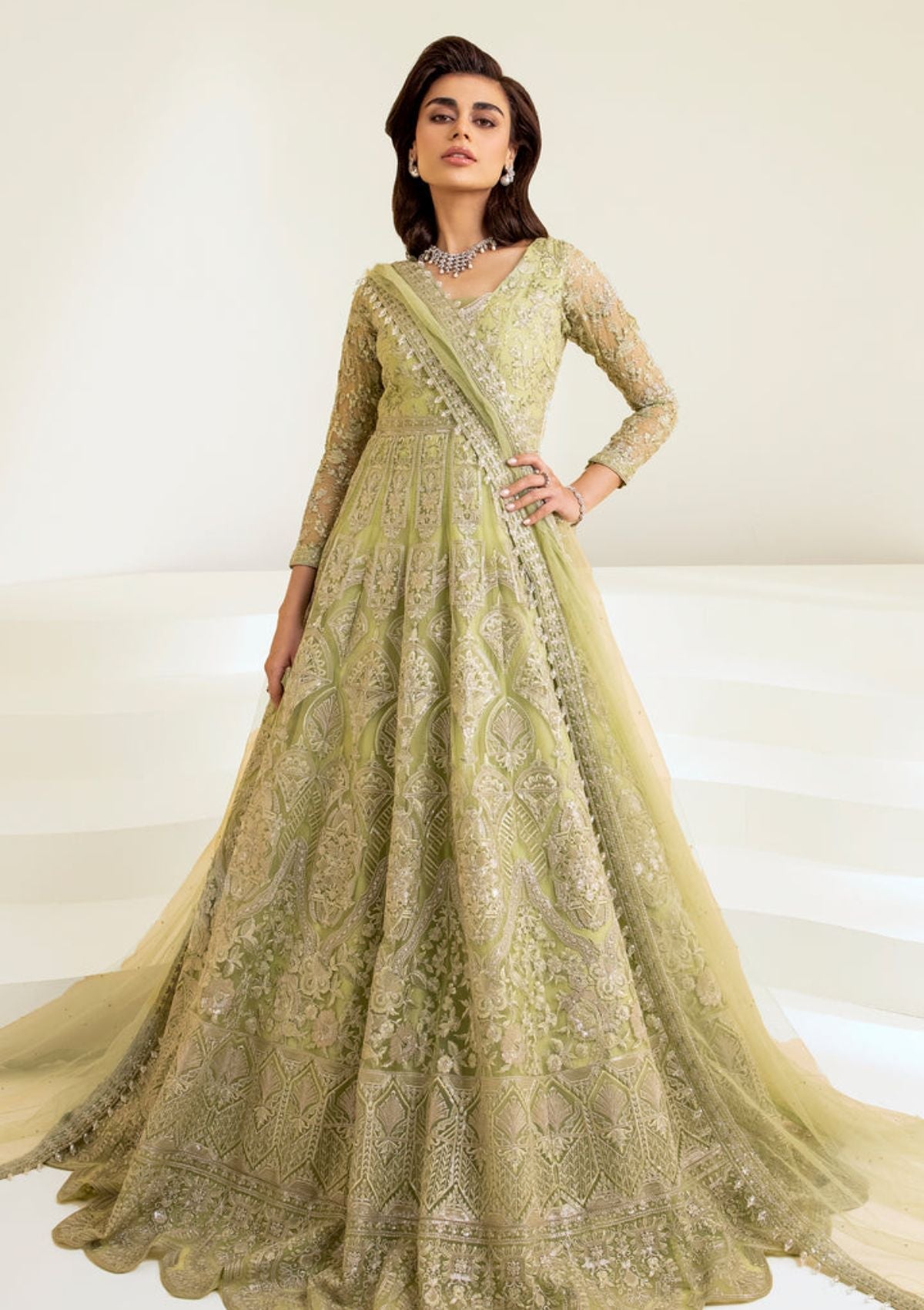 Formal Collection - Maryum N Maria - The Brides - Humid (MS23-534) - Official Maryum N Maria - Agha Fabrics UK