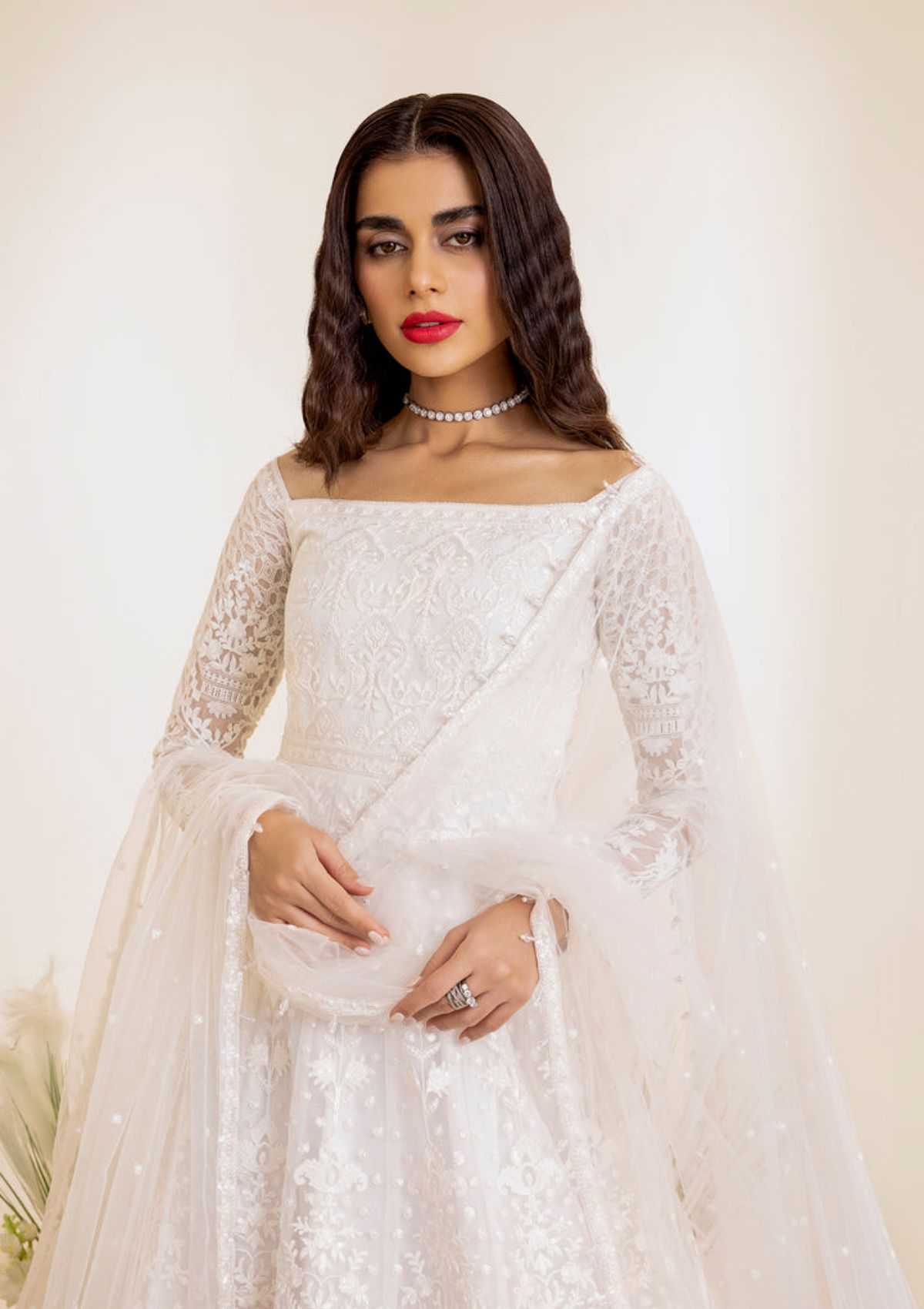 Formal Collection - Maryum N Maria - The Brides - Gesso (MS23-533) - Official Maryum N Maria - Agha Fabrics UK