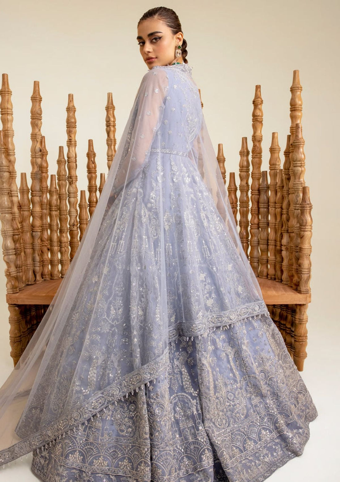 Formal Collection - Maryum N Maria - The Brides - MoonÃÂ¢ÃÂÃÂs Reflection (MS23-540) - Official Maryum N Maria - Agha Fabrics UK