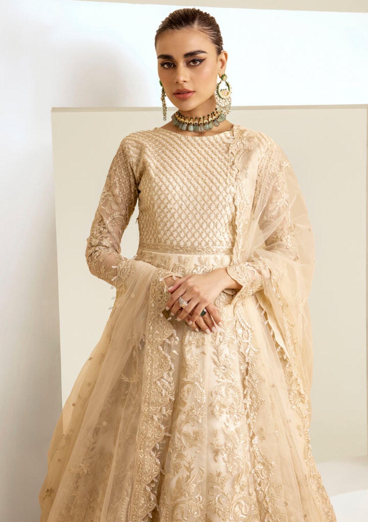 Formal Collection - Maryum N Maria - The Brides - Shroom (MS23-538) - Official Maryum N Maria - Agha Fabrics UK