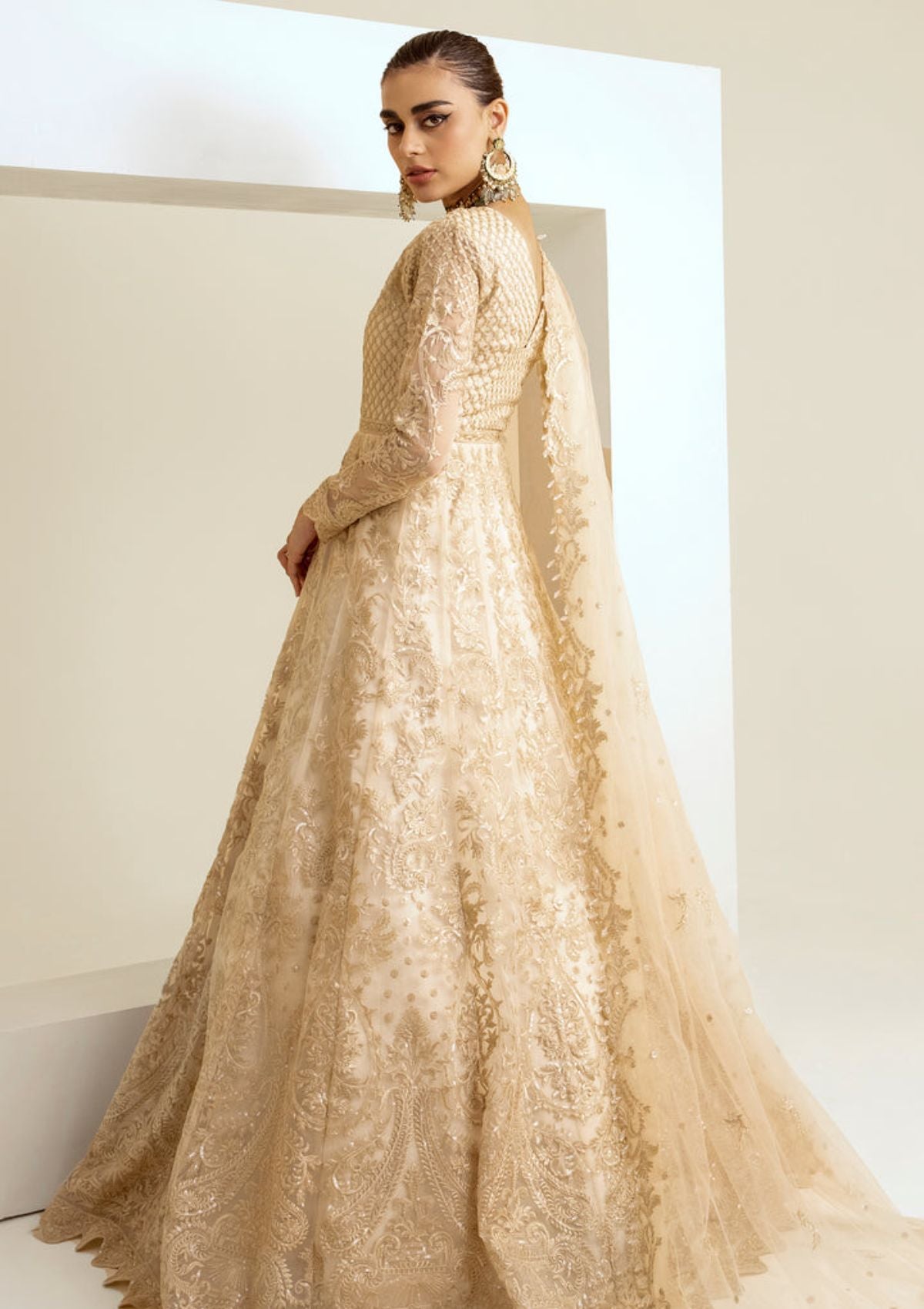 Formal Collection - Maryum N Maria - The Brides - Shroom (MS23-538) - Official Maryum N Maria - Agha Fabrics UK