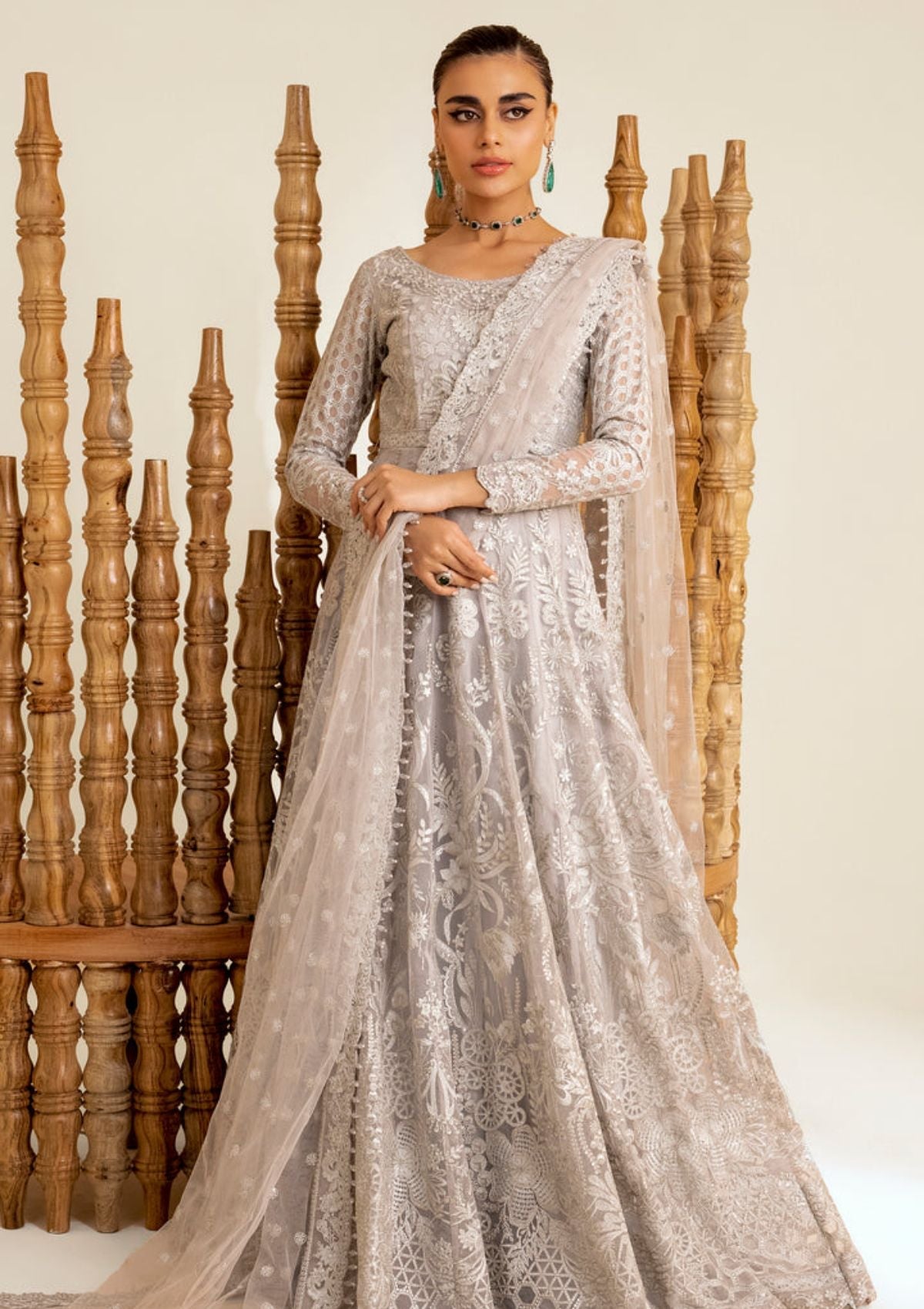 Formal Collection - Maryum N Maria - The Brides - Silver Thorn (MS23-535)