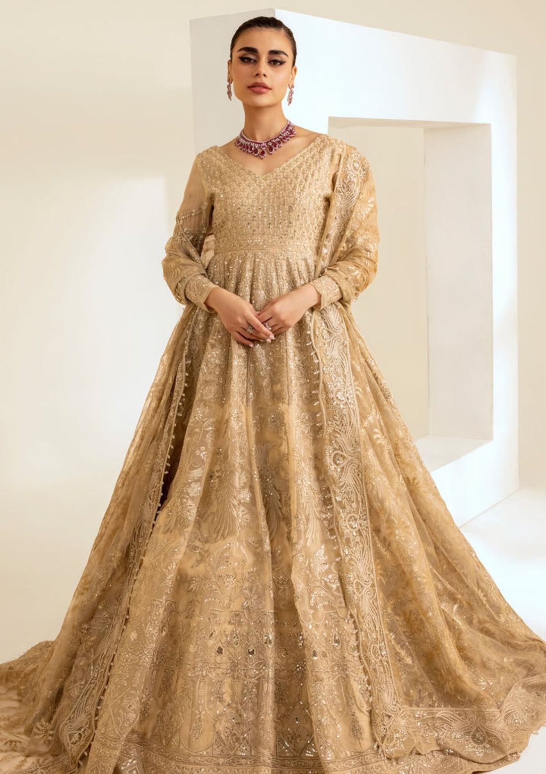 Formal Collection - Maryum N Maria - The Brides - Omega (MS23-537) - Official Maryum N Maria - Agha Fabrics UK