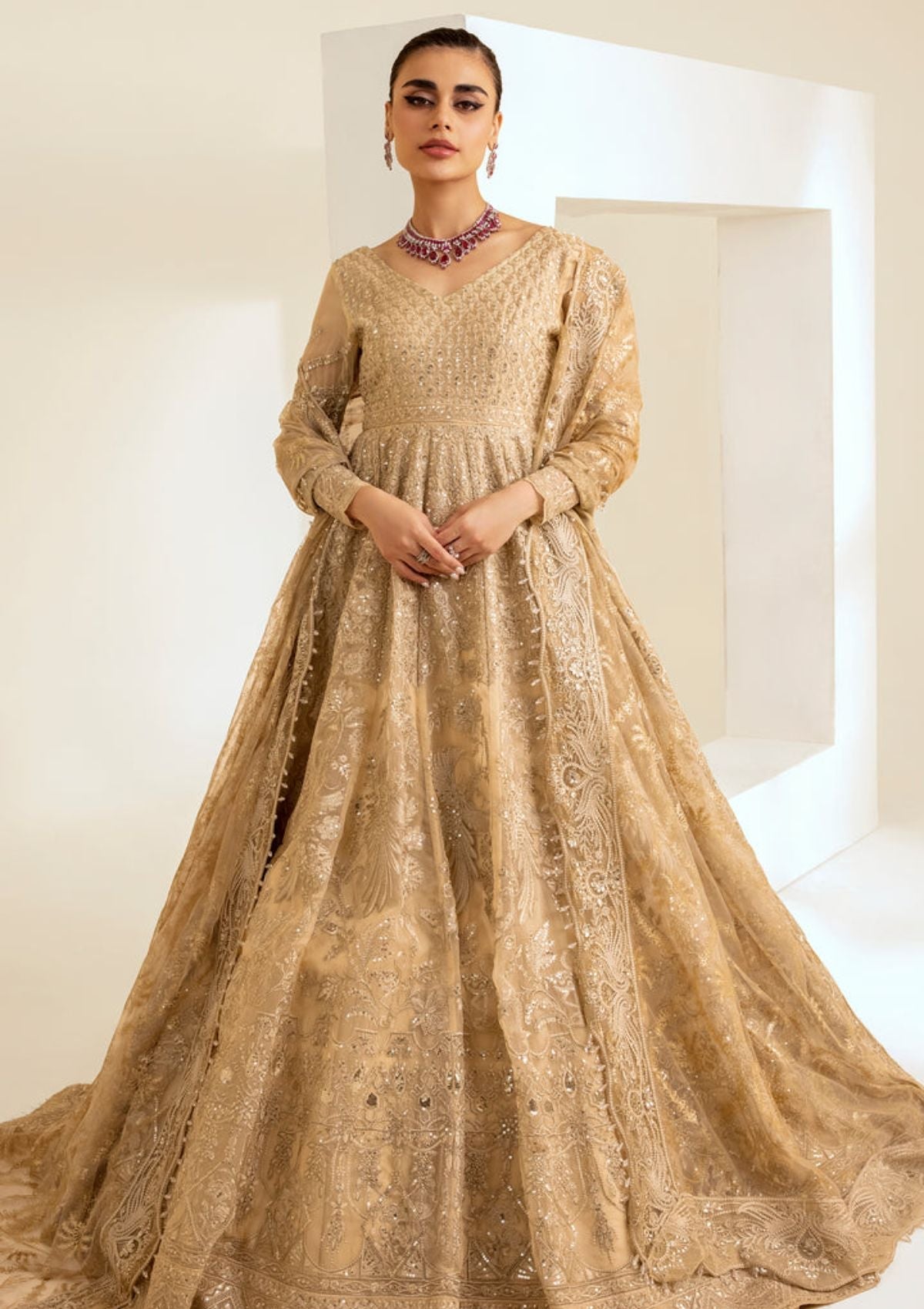 Formal Collection - Maryum N Maria - The Brides - Omega (MS23-537) - Official Maryum N Maria - Agha Fabrics UK