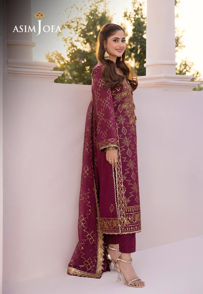 Asim Jofa | Dhanak Rang Collection | AJCF-05 - Official Asim Jofa - Agha Fabrics UK