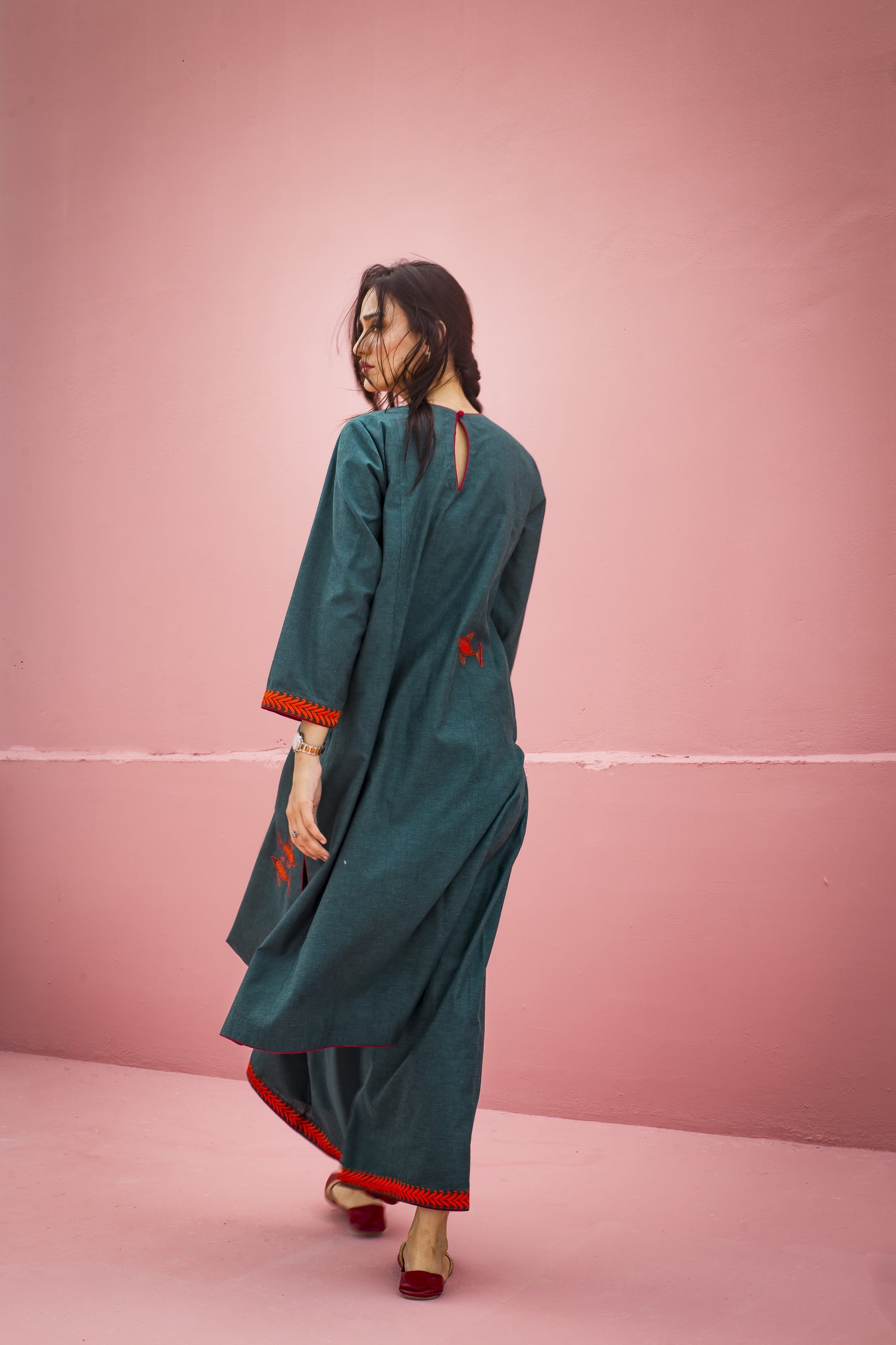 The Pink Tree Company | Dont be Silly | Fish Scale - Official The Pink Tree Company - Agha Fabrics UK