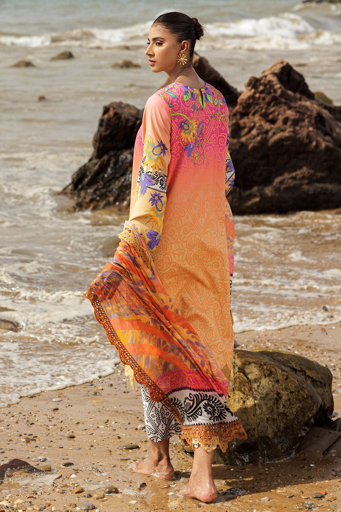 Charizma | Lawn Collection 24 | AS4-08 - Official Charizma - Agha Fabrics UK