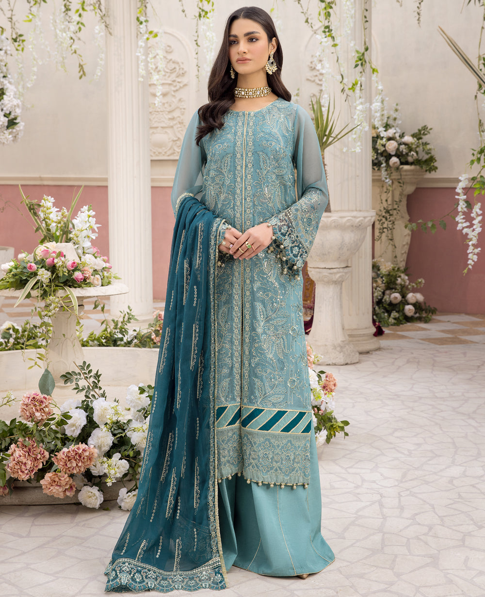 Xenia Formals | Raahi Luxury Formals | HAYAH - Official Xenia Formals - Agha Fabrics UK