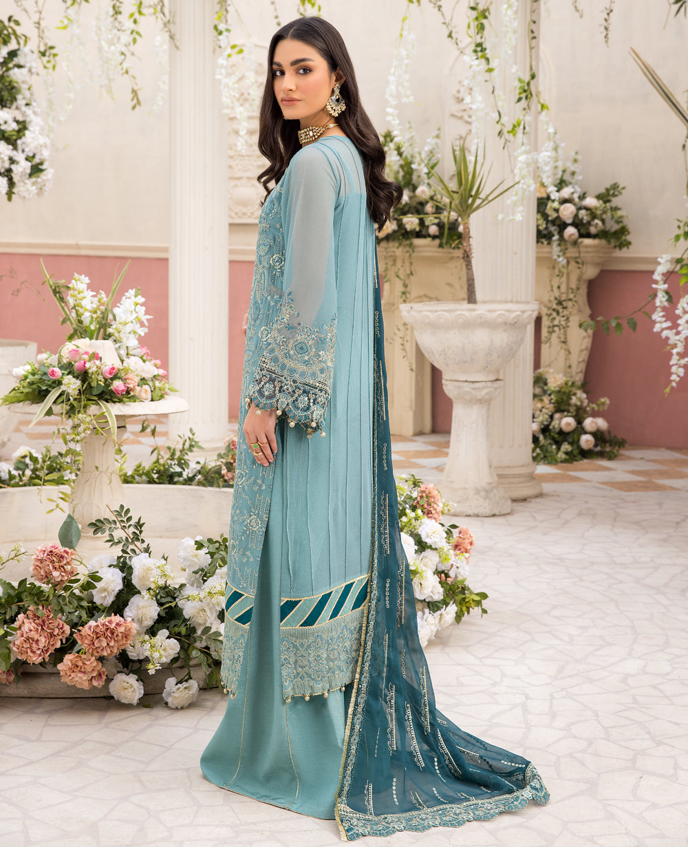 Xenia Formals | Raahi Luxury Formals | HAYAH - Official Xenia Formals - Agha Fabrics UK