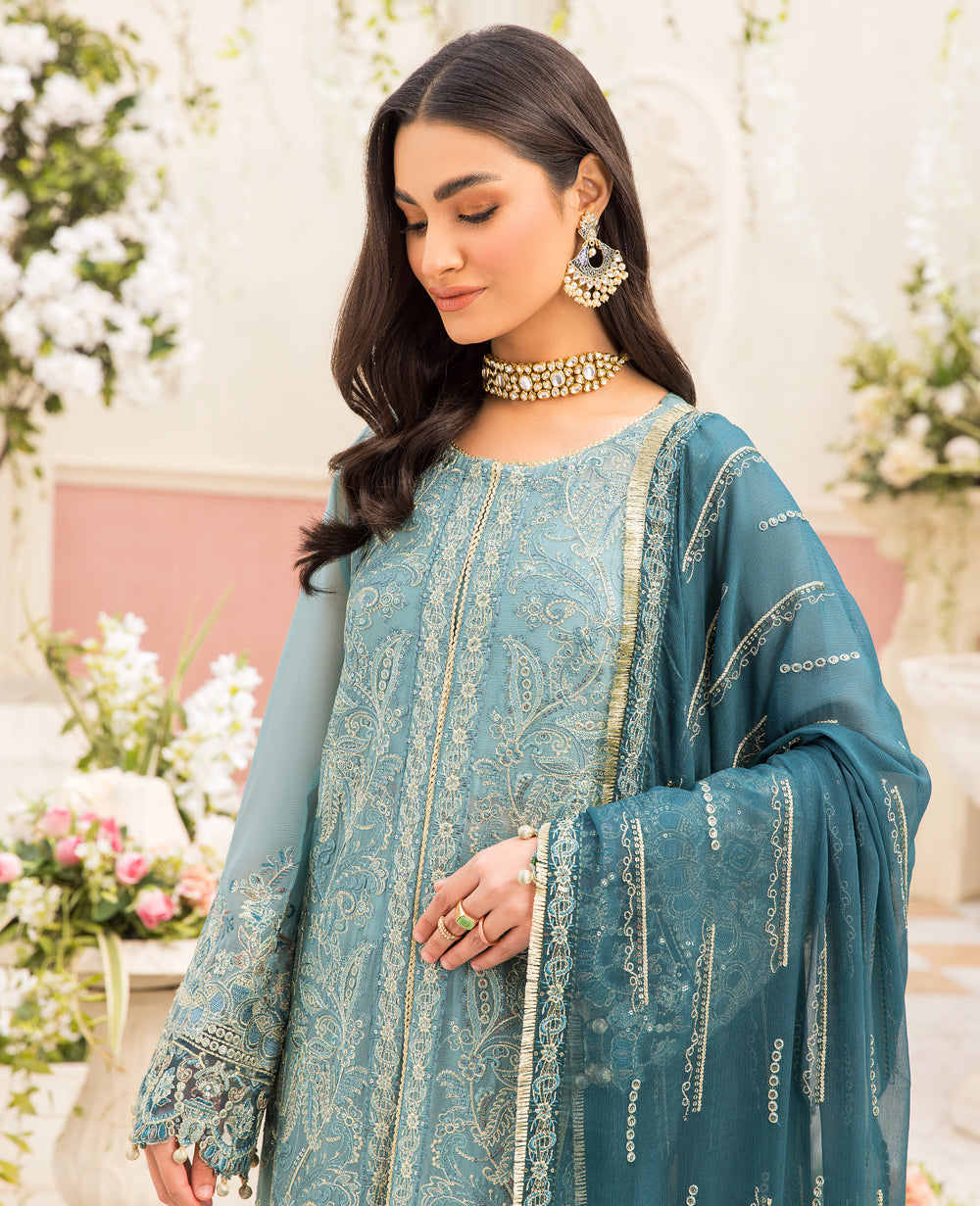 Xenia Formals | Raahi Luxury Formals | HAYAH - Official Xenia Formals - Agha Fabrics UK