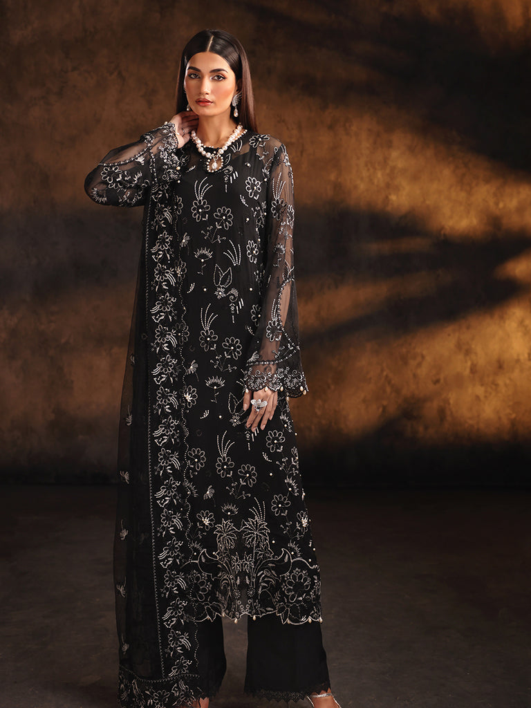 Rajbari | Sage Chiffon Edit | Scintilla - Official Rajbari - Agha Fabrics UK