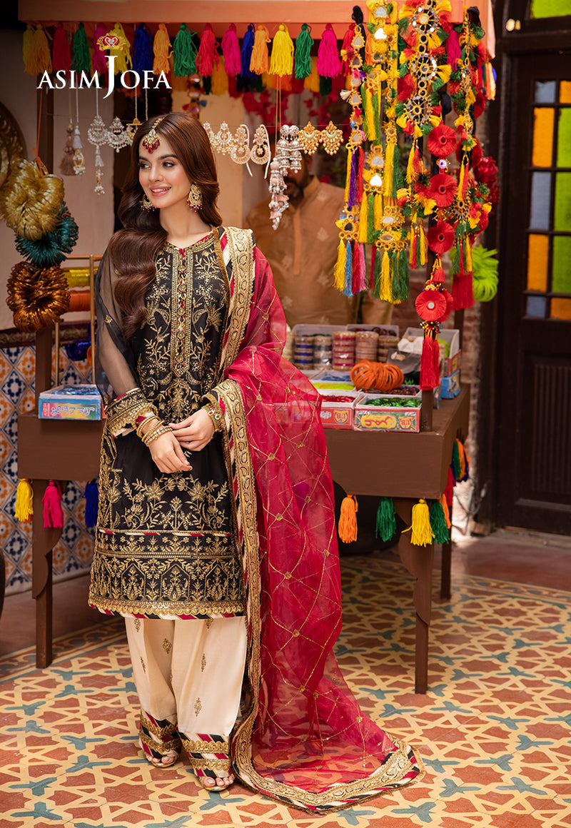 Asim Jofa | Pyaar Diyan Gallan Formals | AJEM-14 - Official Asim Jofa - Agha Fabrics UK