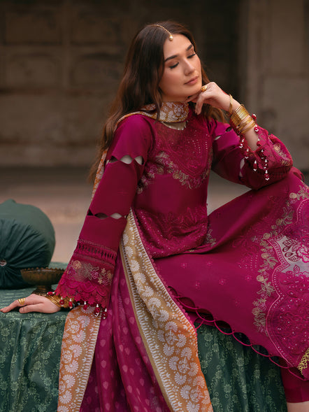 Parishay | Matsani Luxury Lawn 25 | MI - 01 - Official Parishay - Agha Fabrics UK