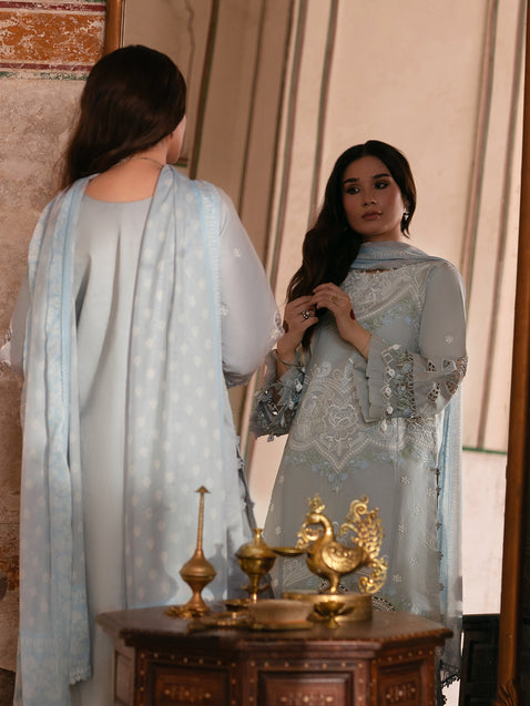 Parishay | Matsani Luxury Lawn 25 | MI - 02 - Official Parishay - Agha Fabrics UK