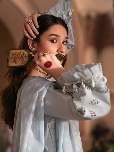 Parishay | Matsani Luxury Lawn 25 | MI - 02 - Official Parishay - Agha Fabrics UK