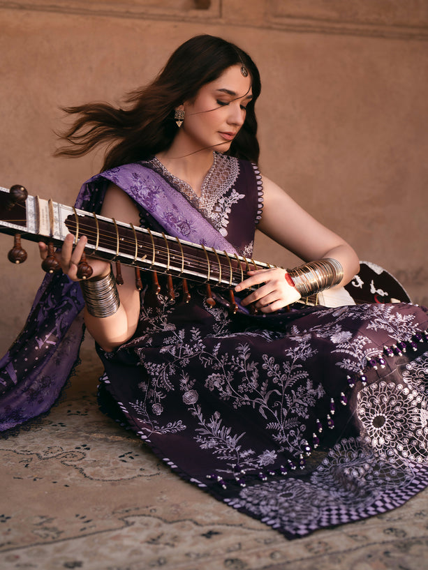 Parishay | Matsani Luxury Lawn 25 | MI - 03 - Official Parishay - Agha Fabrics UK