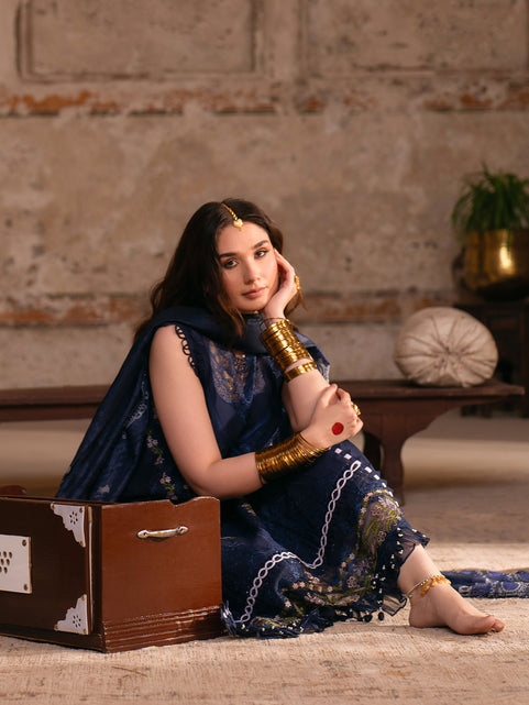 Parishay | Matsani Luxury Lawn 25 | MI - 05 - Official Parishay - Agha Fabrics UK