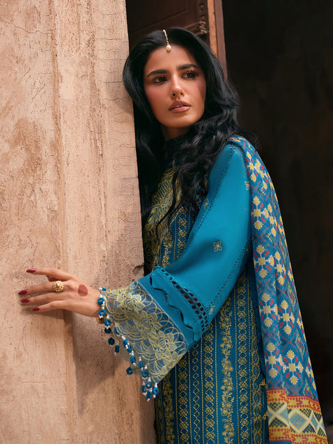 Parishay | Matsani Luxury Lawn 25 | MI - 07 - Official Parishay - Agha Fabrics UK