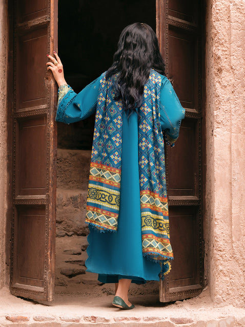 Parishay | Matsani Luxury Lawn 25 | MI - 07 - Official Parishay - Agha Fabrics UK