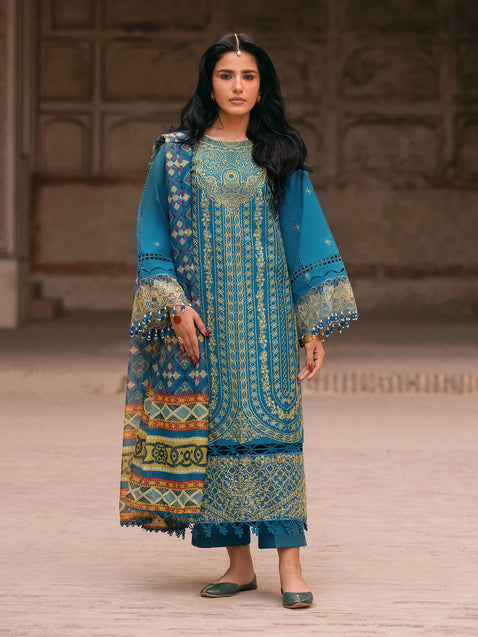 Parishay | Matsani Luxury Lawn 25 | MI - 07 - Official Parishay - Agha Fabrics UK