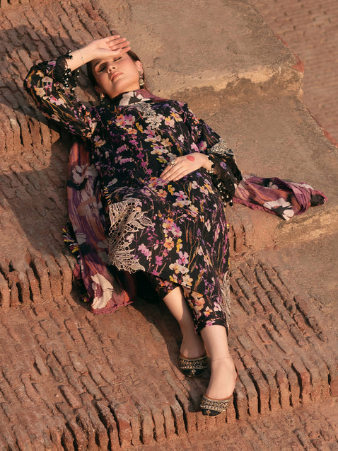 Parishay | Matsani Luxury Lawn 25 | MI - 09 - Official Parishay - Agha Fabrics UK