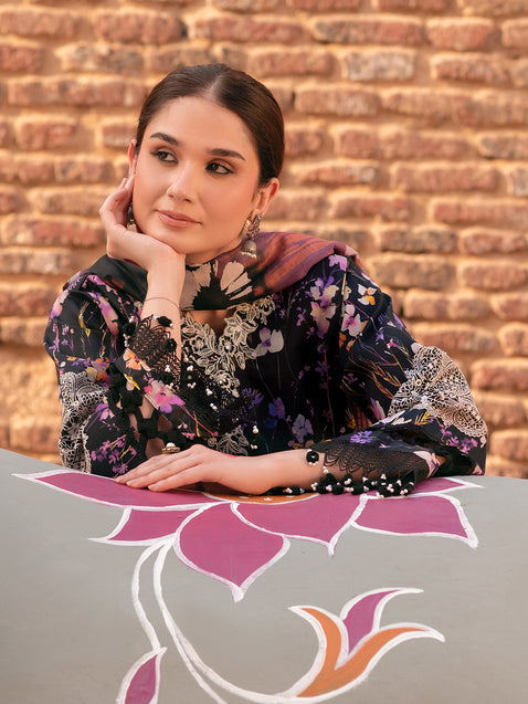 Parishay | Matsani Luxury Lawn 25 | MI - 09 - Official Parishay - Agha Fabrics UK