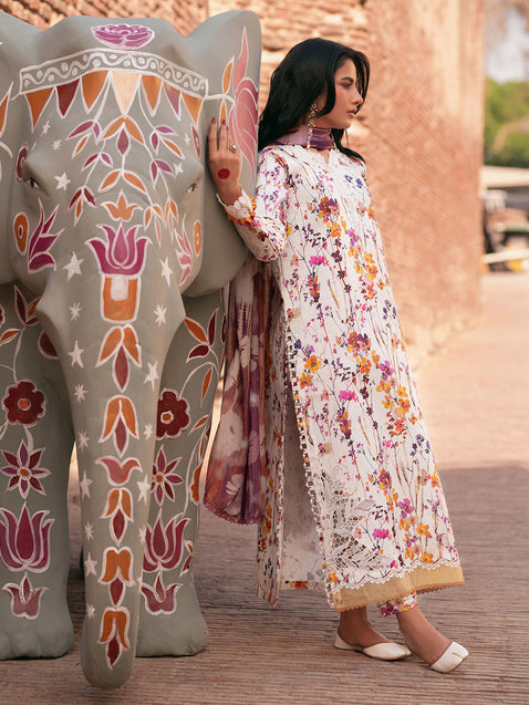 Parishay | Matsani Luxury Lawn 25 | MI - 10 - Official Parishay - Agha Fabrics UK