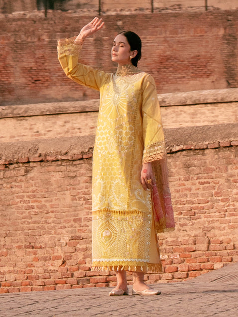 Parishay | Matsani Luxury Lawn 25 | MI - 11 - Official Parishay - Agha Fabrics UK