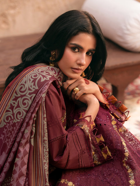 Parishay | Matsani Luxury Lawn 25 | MI - 12 - Official Parishay - Agha Fabrics UK