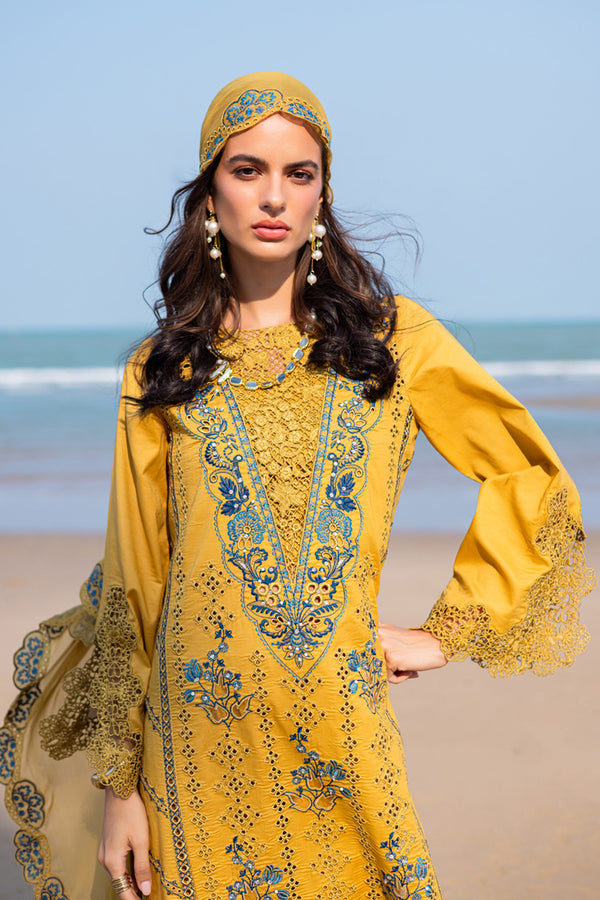 Marjjan | Mavi Lawn | MLL-23 B (MUSTARD)