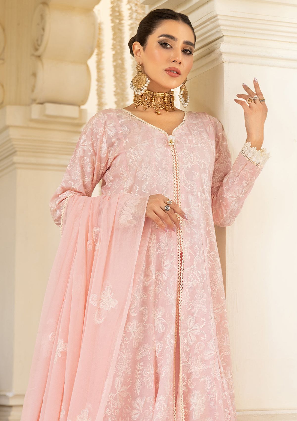 Lawn Collection - Mahnur - Mehr e Mah - MM#08 - Official Mahnur - Agha Fabrics UK