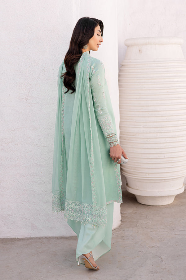 Marjjan | Elyna Lawn | NOA MP-45 (MINT GREEN) - Official Marjjan - Agha Fabrics UK