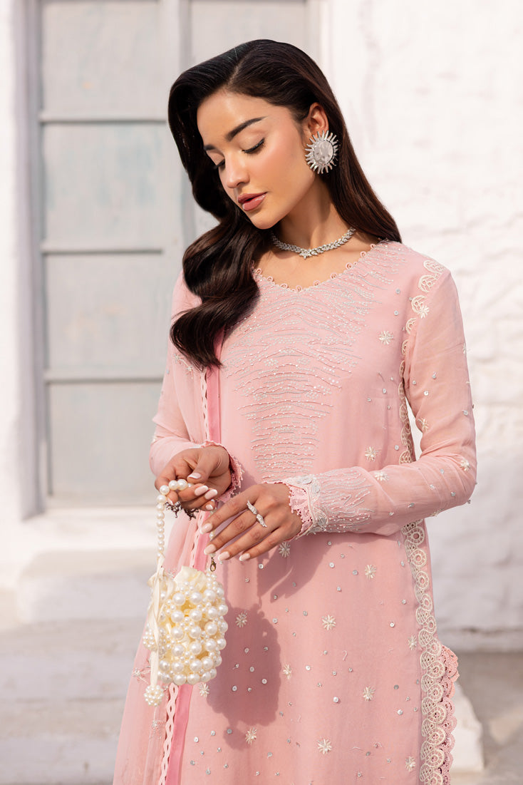 Marjjan | Elyna Lawn | CIYA MP-49 (PINK) - Official Marjjan - Agha Fabrics UK