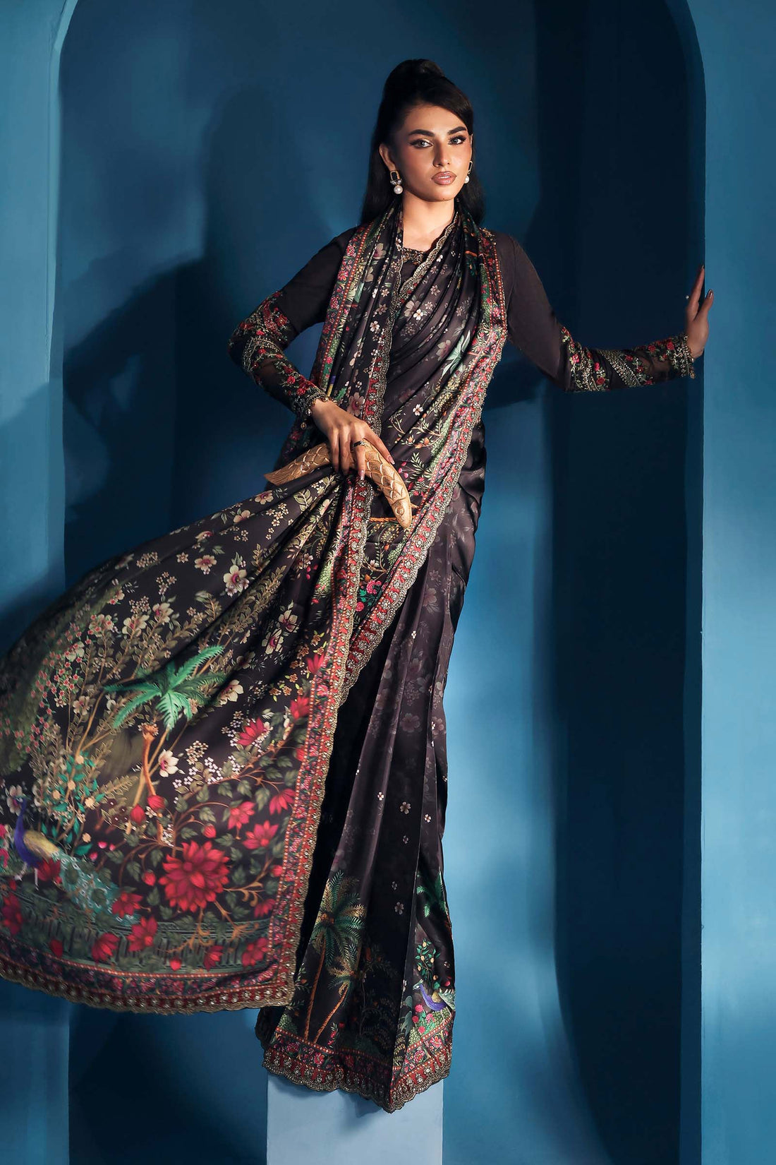 Maria B | Pre fall Dresses | MPS-W25-01 C - Official Maria B - Agha Fabrics UK