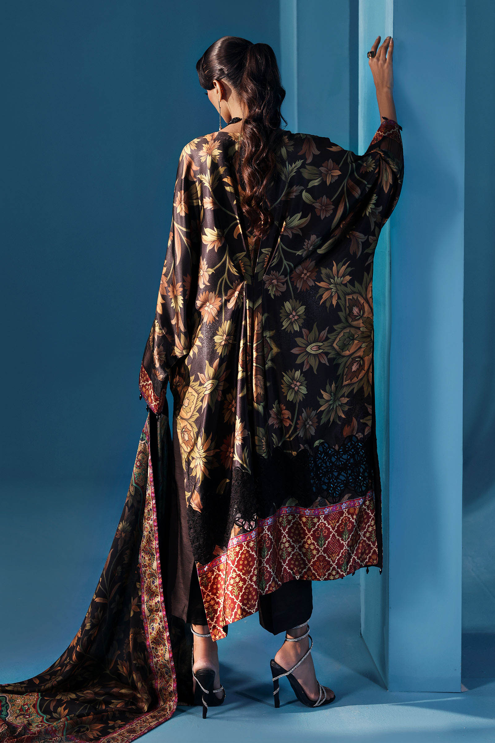 Maria B | Pre fall Dresses | MPS-W25-07 B - Official Maria B - Agha Fabrics UK