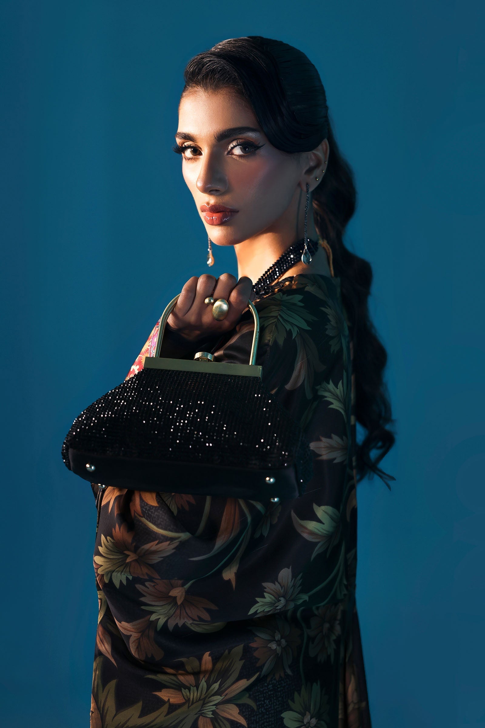 Maria B | Pre fall Dresses | MPS-W25-07 B - Official Maria B - Agha Fabrics UK