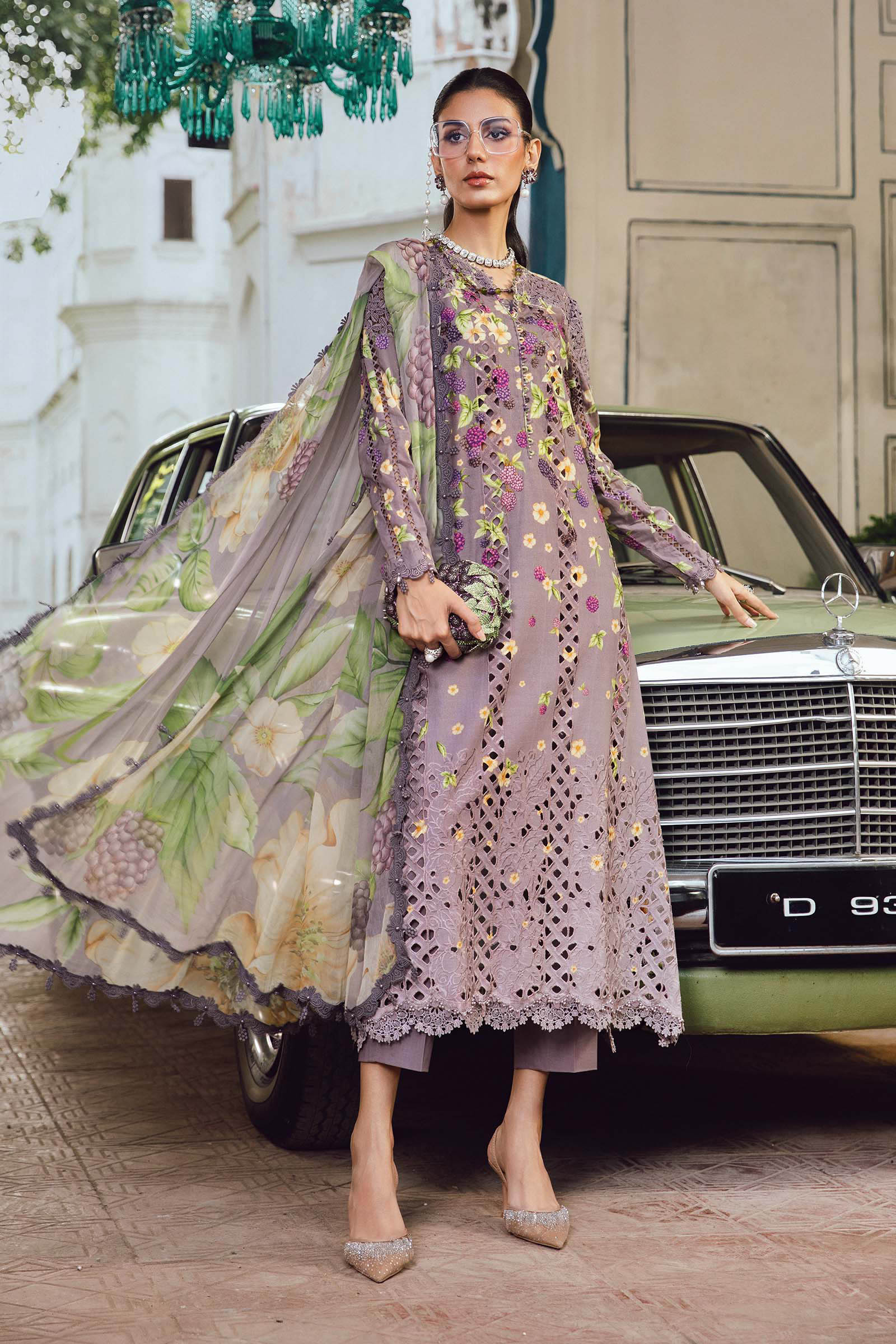 Maria B | M Prints Winter 25 | MPT-2706-B - Official Maria B - Agha Fabrics UK