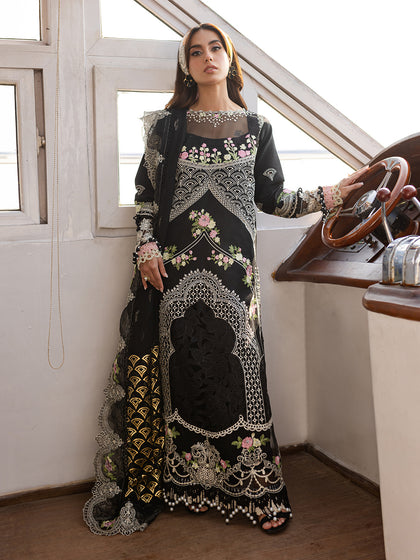 Parishay | Monaco Luxury Lawn 25 | MS-01 - Official Parishay - Agha Fabrics UK