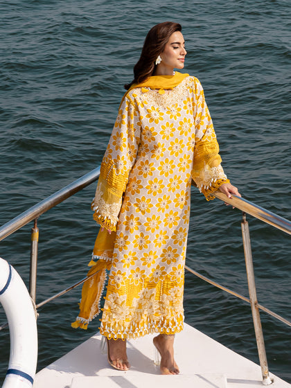 Parishay | Monaco Luxury Lawn 25 | MS-02 - Official Parishay - Agha Fabrics UK