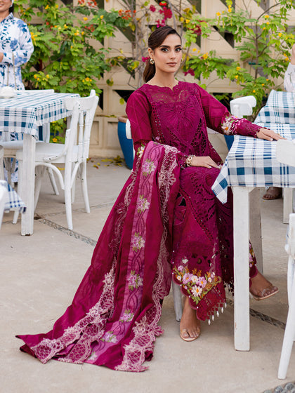 Parishay | Monaco Luxury Lawn 25 | MS-03 - Official Parishay - Agha Fabrics UK