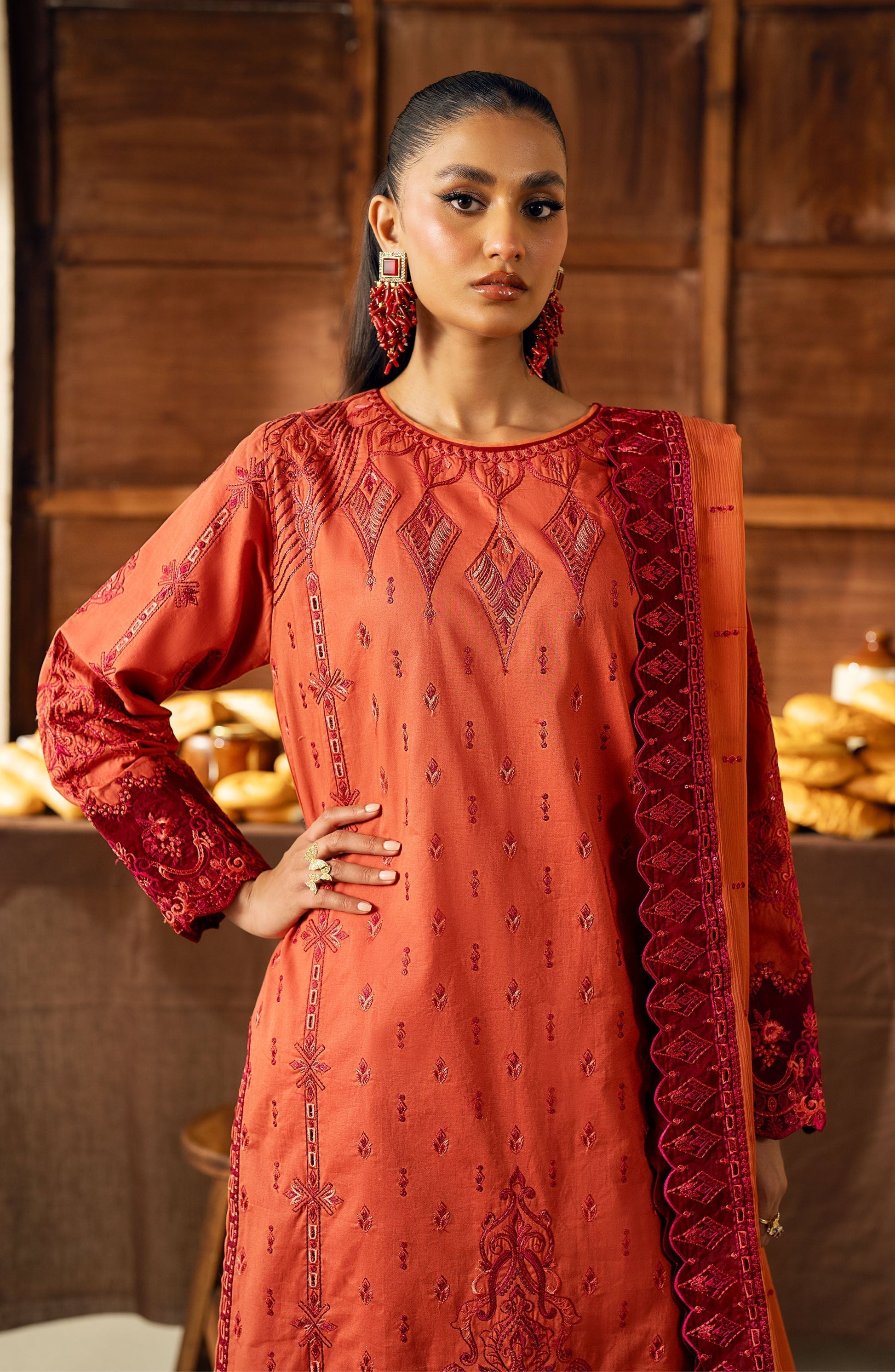 Maryum N Maria | Eid Edit 24 | Faina -  Maryum N Maria Luxury -  Agha Fabrics