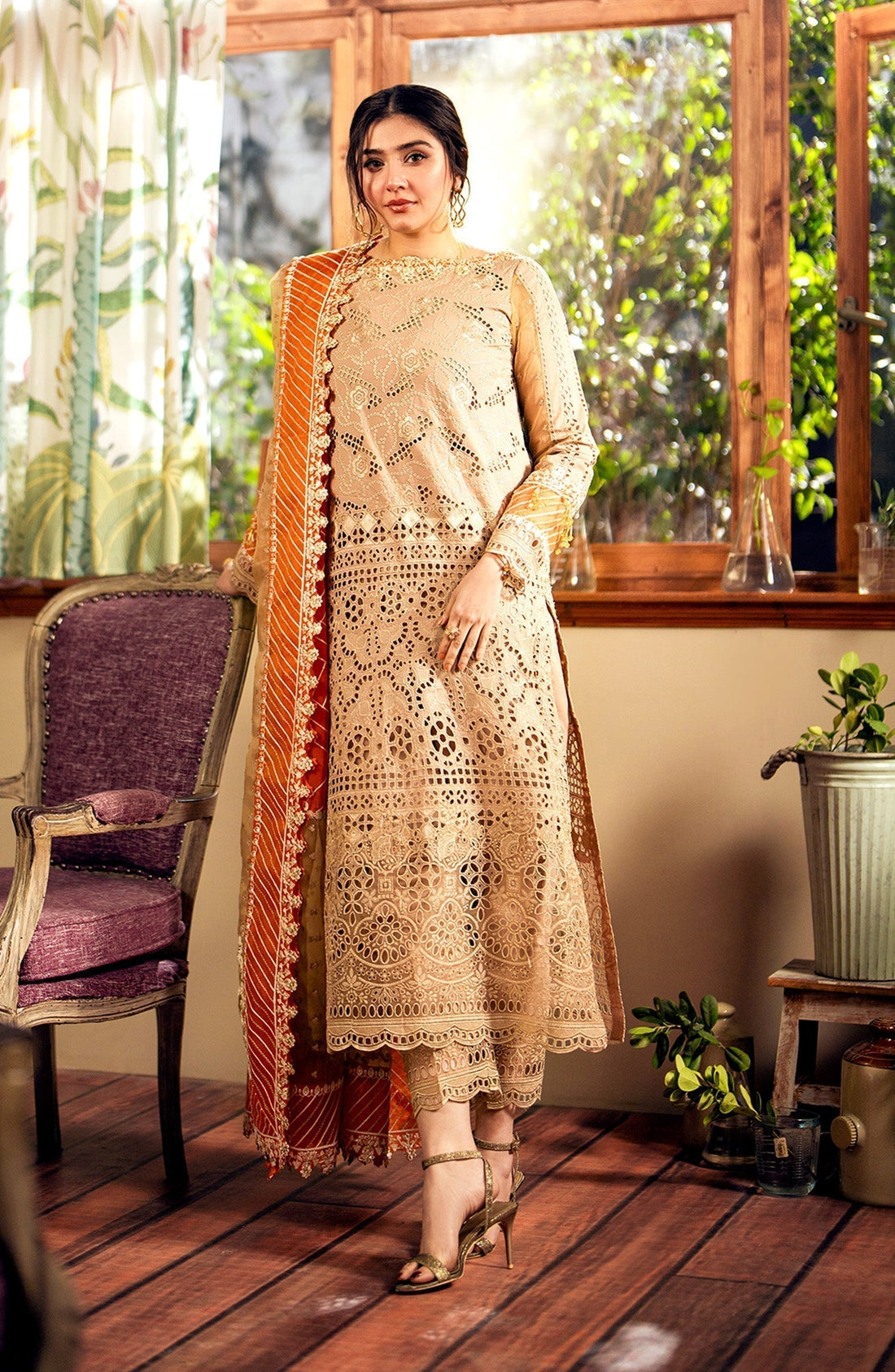 Maryum N Maria | Luxury Lawn 24 | Nora -  Maryum N Maria Luxury -  Agha Fabrics