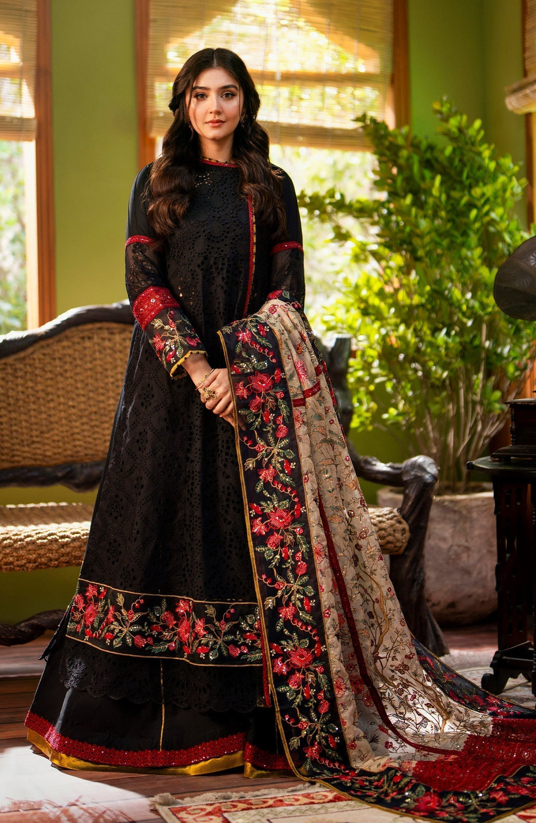 Maryum N Maria | Luxury Lawn 24 | Zayna -  Maryum N Maria Luxury -  Agha Fabrics