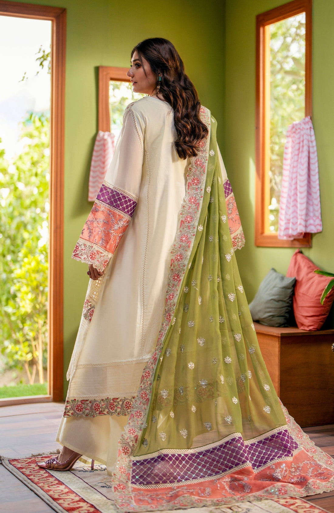 Maryum N Maria | Luxury Lawn 24 | Dina -  Maryum N Maria Luxury -  Agha Fabrics