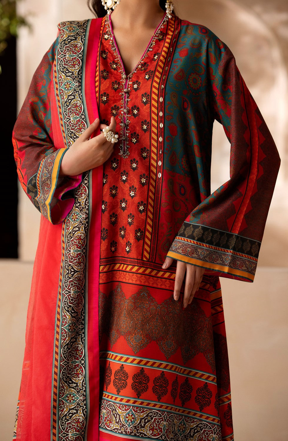 Maryum N Maria | Zeil Winter | NAVYA - MS40096 -  Maryam N Maria Ladies Clothes -  Agha Fabrics