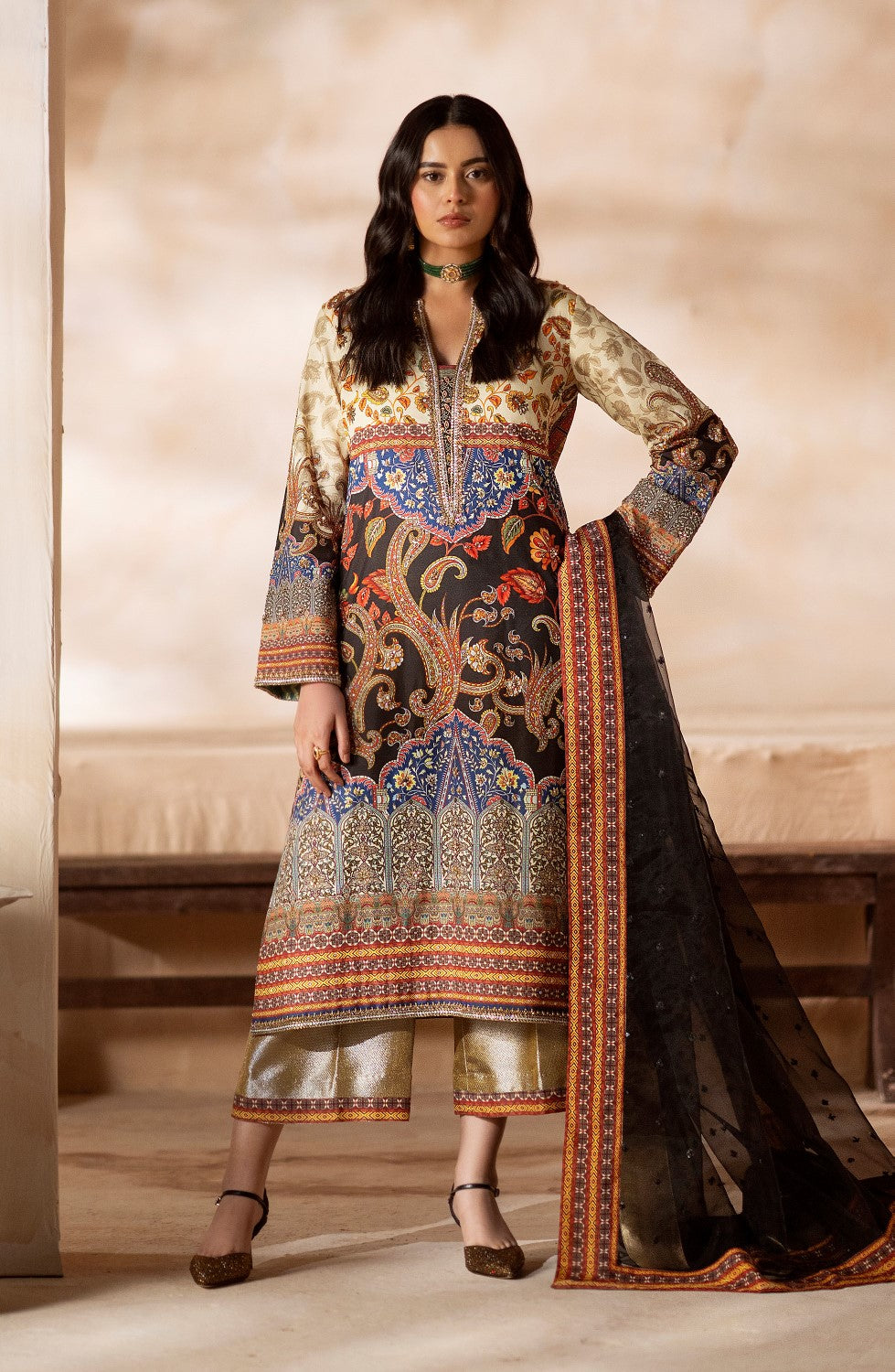 Maryum N Maria | Zeil Winter | CHUTKI - MS40097 -  Maryam N Maria Ladies Clothes -  Agha Fabrics