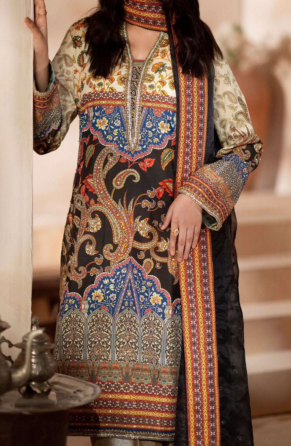 Maryum N Maria | Zeil Winter | CHUTKI - MS40097 -  Maryam N Maria Ladies Clothes -  Agha Fabrics