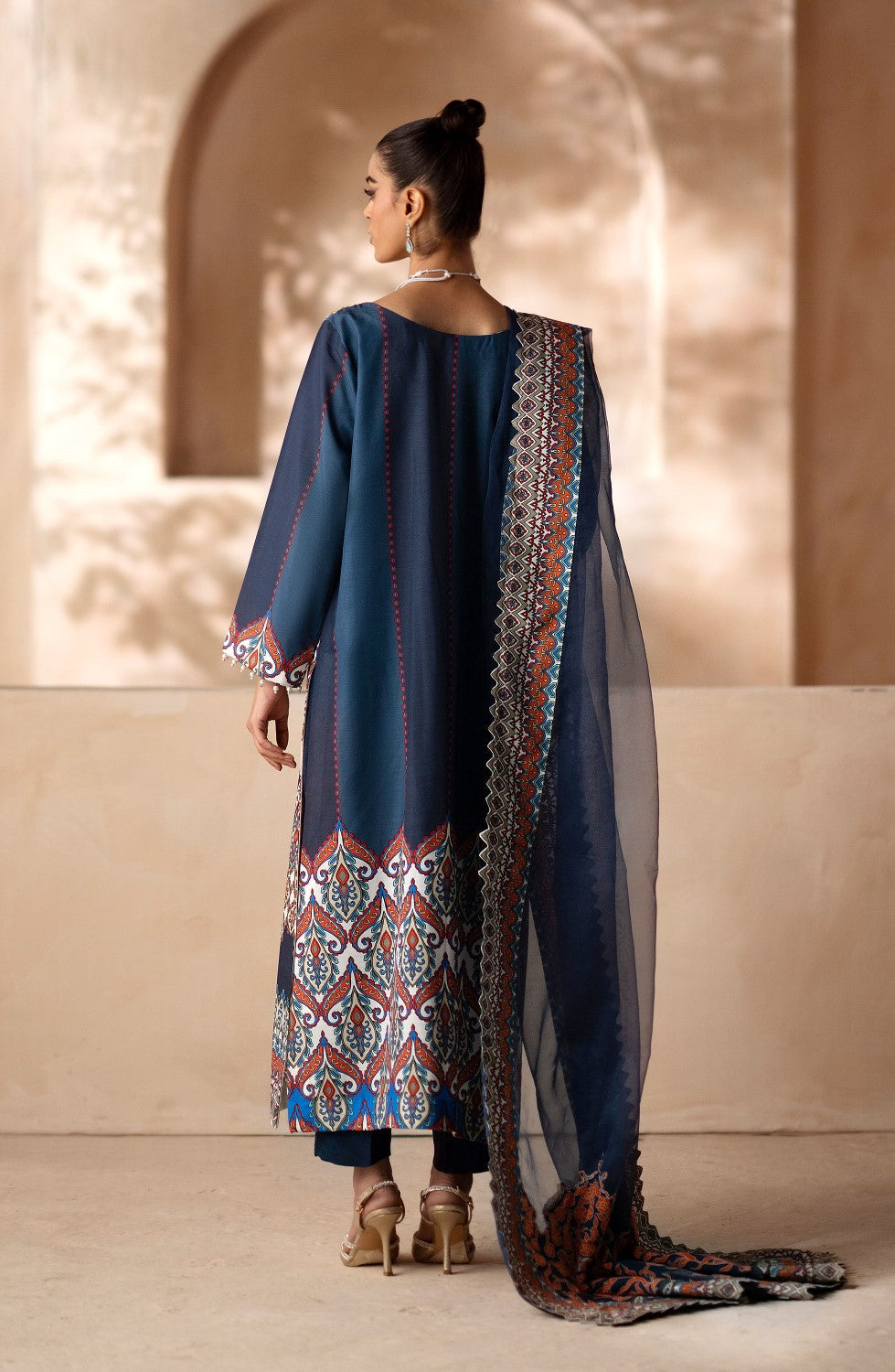 Maryum N Maria | Zeil Winter | CHARVI - MS40098 -  Maryam N Maria Ladies Clothes -  Agha Fabrics